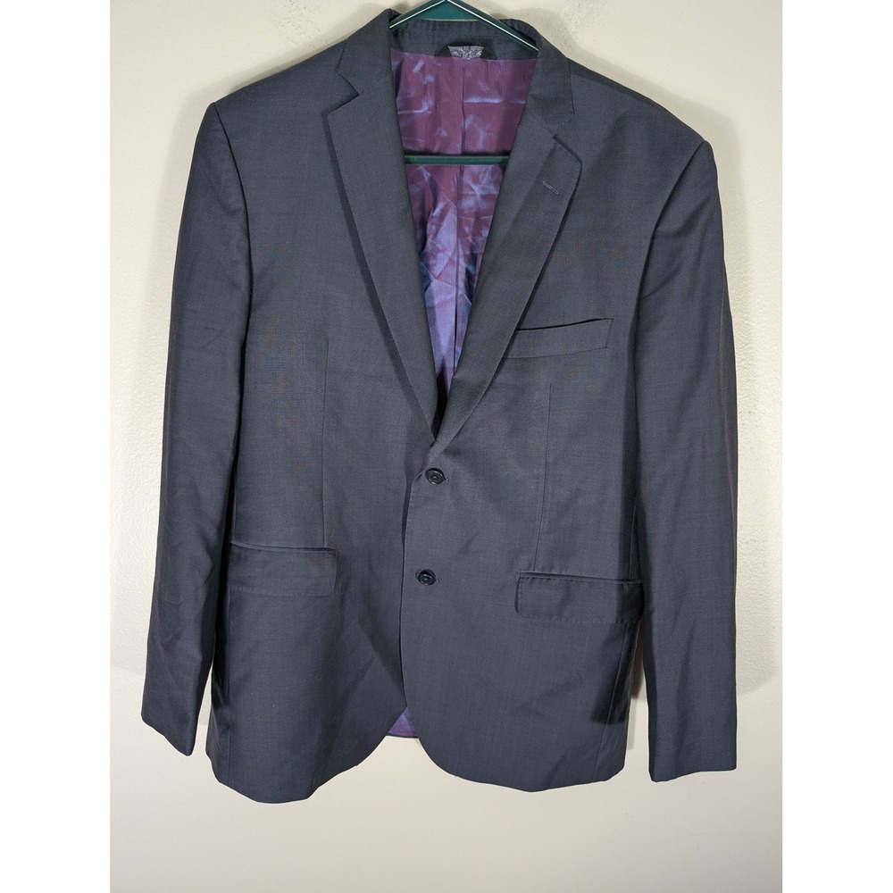 Ermenegildo Zegna Men's 42 Made in Italy Blue 2 Button Blazer Saks Fifth Avenue